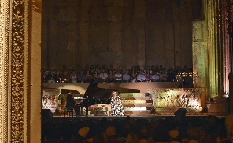 JESSYE NORMAN at Baalbeck FESTIVAL